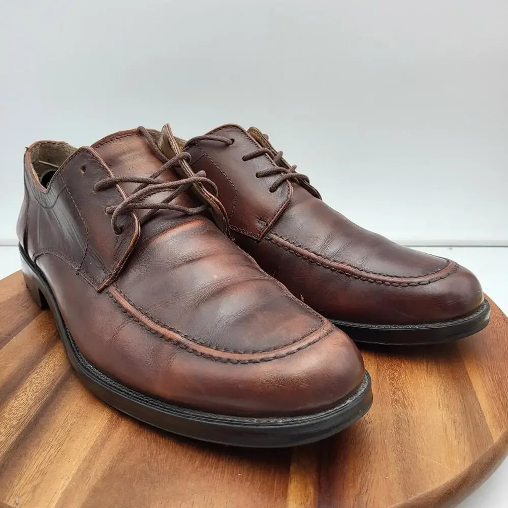 G H Bass Oxford‎ Shoes Mens Size 13 M Brown Leather Dress Shoes